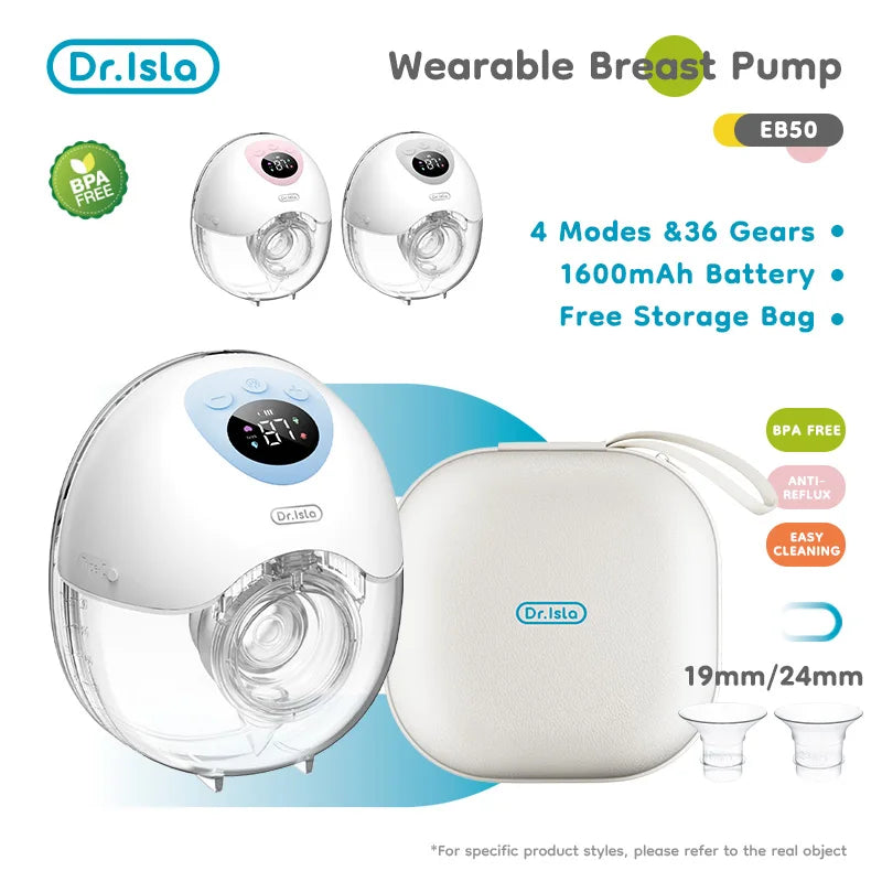 Dr. Isla Wearable Breast Pump Hands Free Electrical