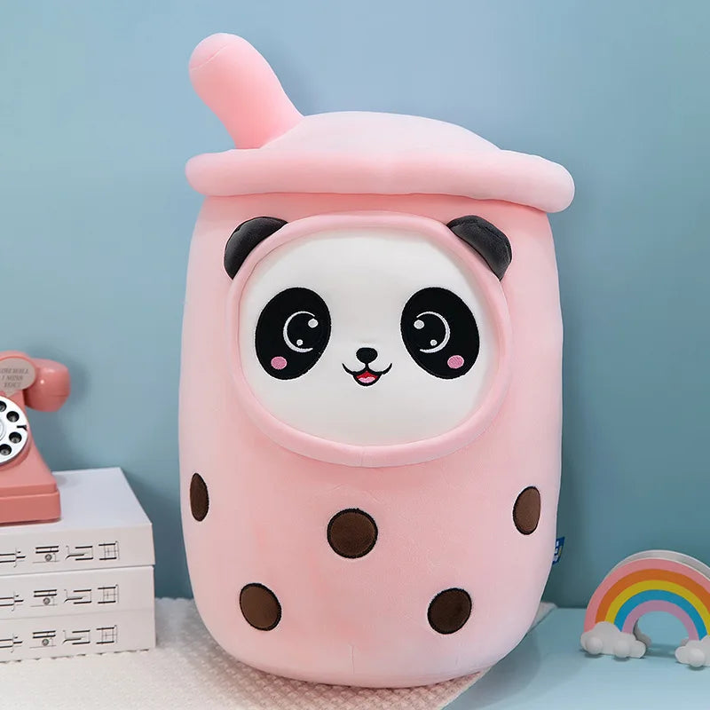 Plush Boba Bubble Tea Stuffed Toy - 25cm