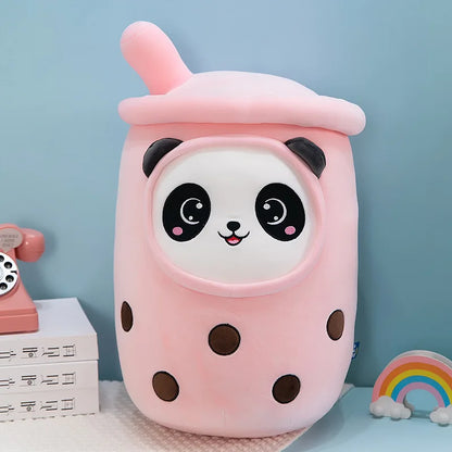 Plush Boba Bubble Tea Stuffed Toy - 25cm