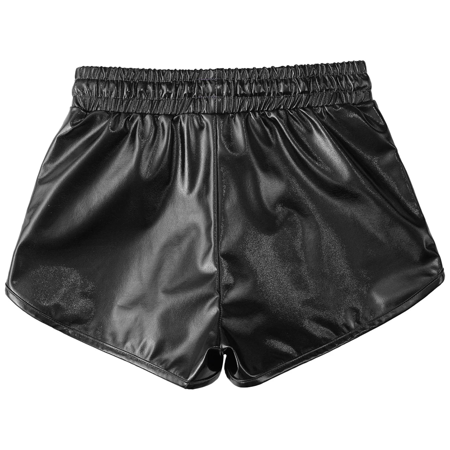Girls Metallic Drawstring Shorts (Age 3-12 YRS)