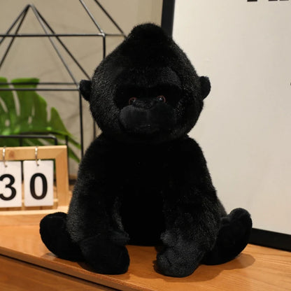 Plush Black Monkey Chimpanzee Stuffed Toy 22cm-32cm
