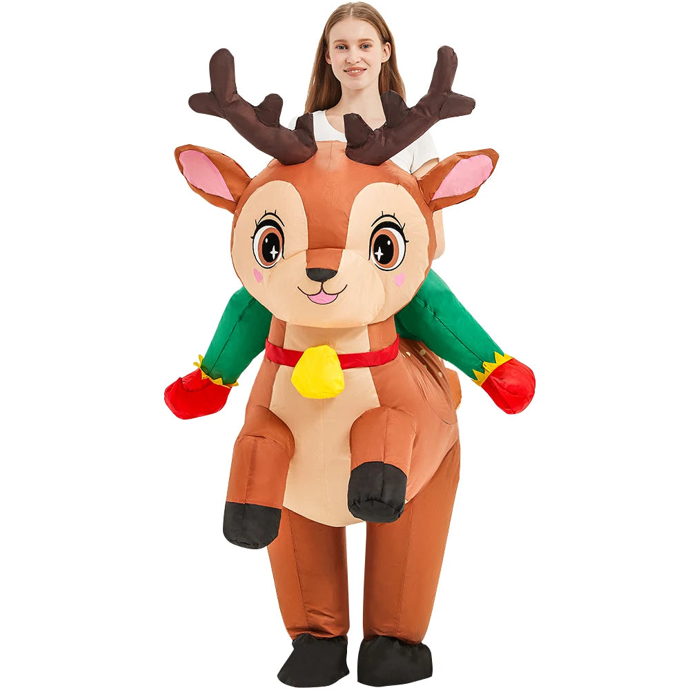 Adult Unicorn Rooster Inflatable Costume
