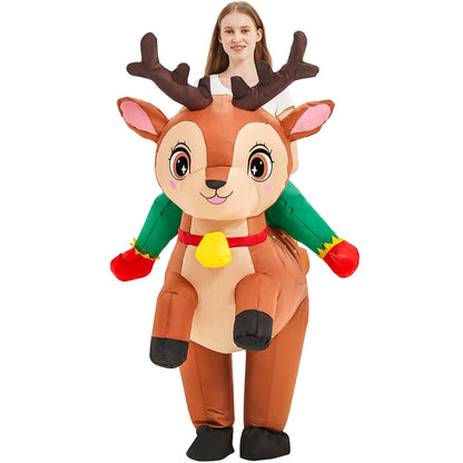 Adult Unicorn Rooster Inflatable Costume