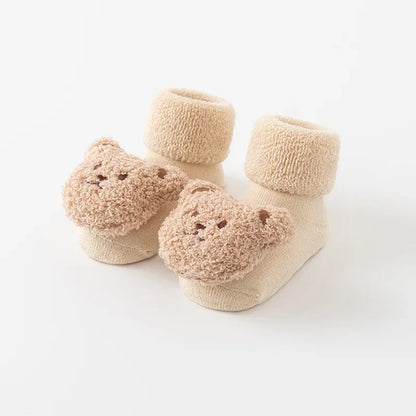 Baby Bear Cotton Anti-Slip Socks