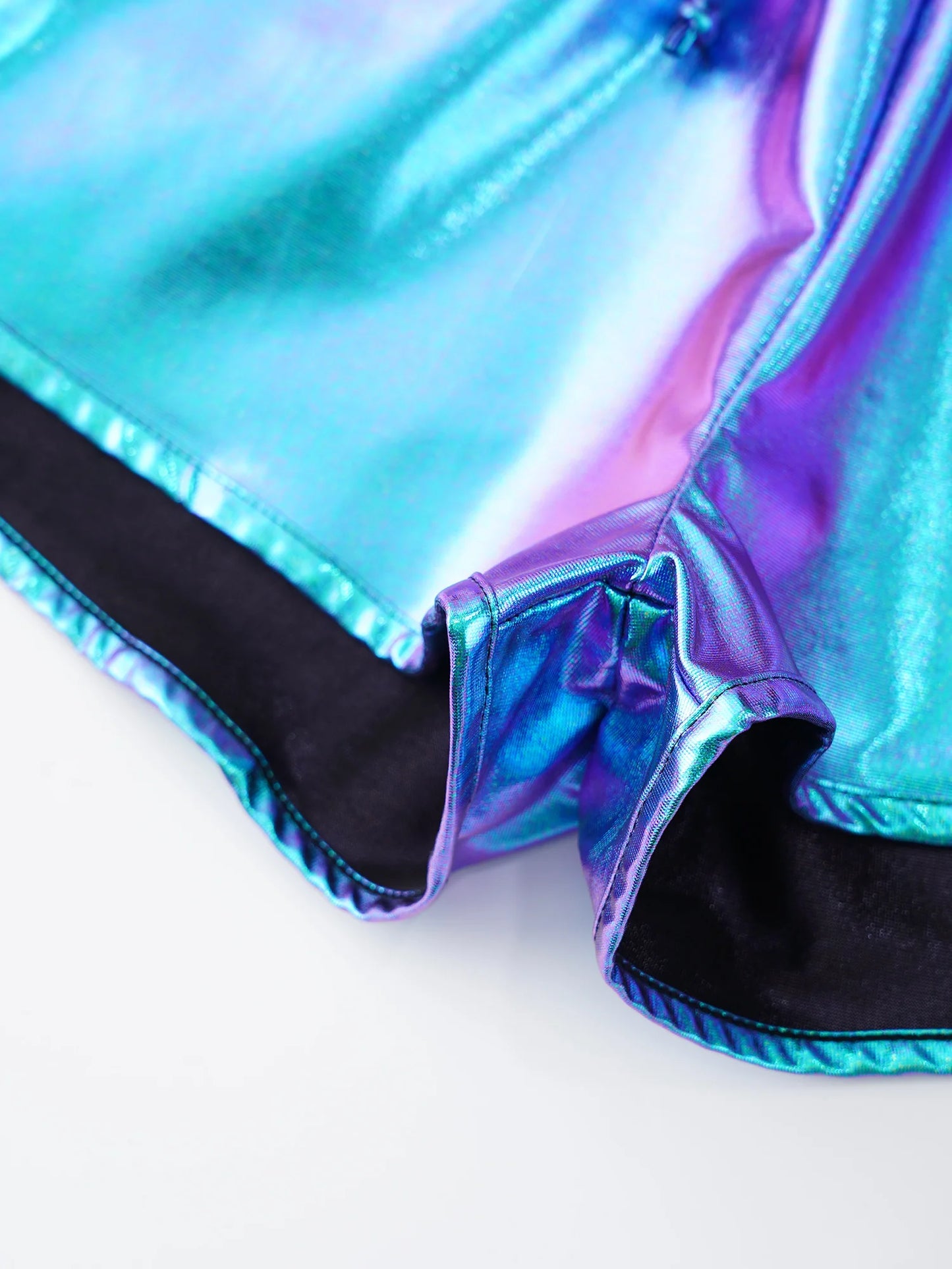 Girls Metallic Drawstring Shorts (Age 3-12 YRS)