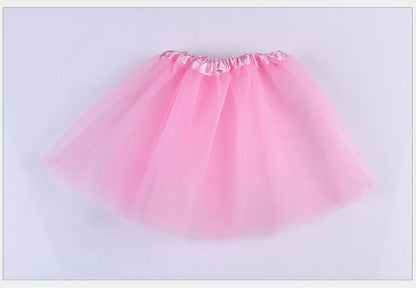 Girls Ballet Tutus Mini Skirt (Age 24M-7 YRS) Pink 2-7Y