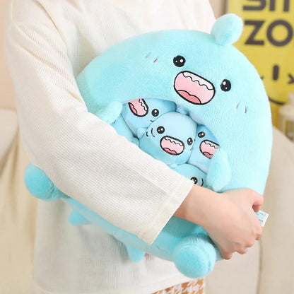 Plush Panda Koala Capybara Pudding Bag Stuffed Toy 35-50cm