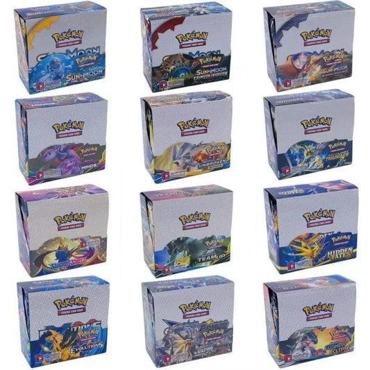 324 Board Game Pokemon Booster Card Collection