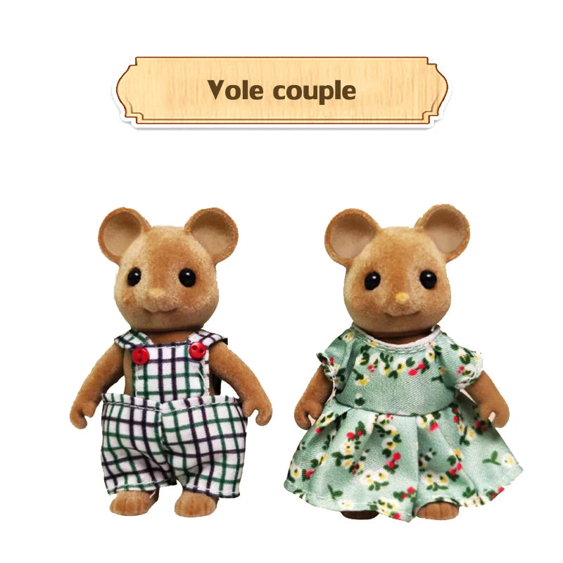 Sylvanian Families Ice Cream Shop Dolls