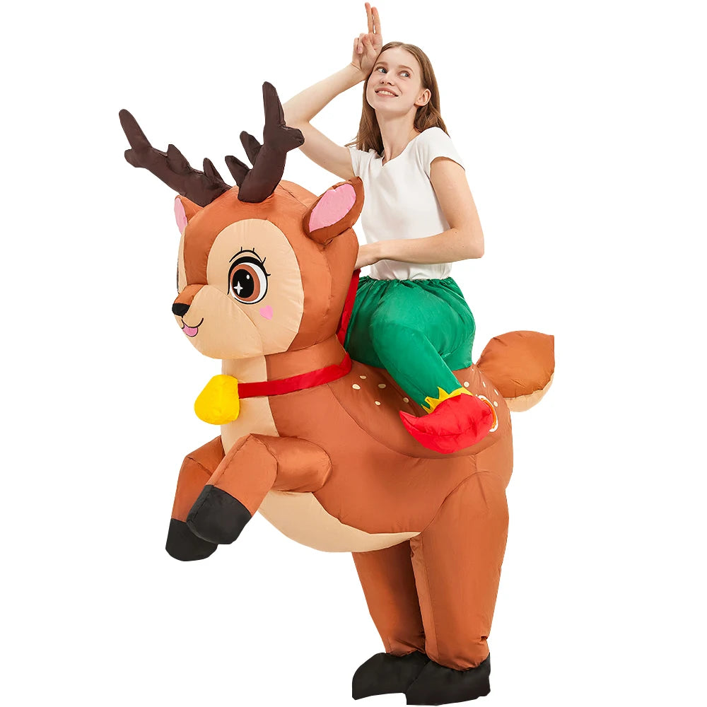 Adult Unicorn Rooster Inflatable Costume 01.1403 Fit Height 150-195cm