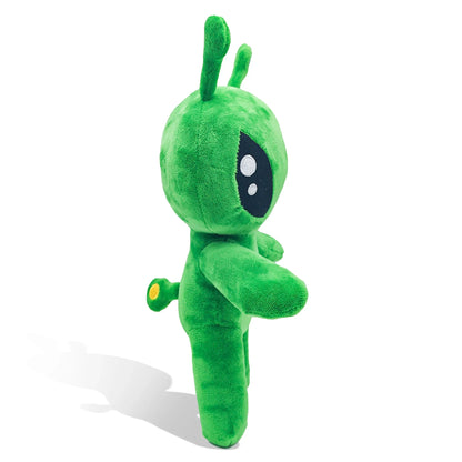 Plush Green Alien Stuffed Toy - 24cm
