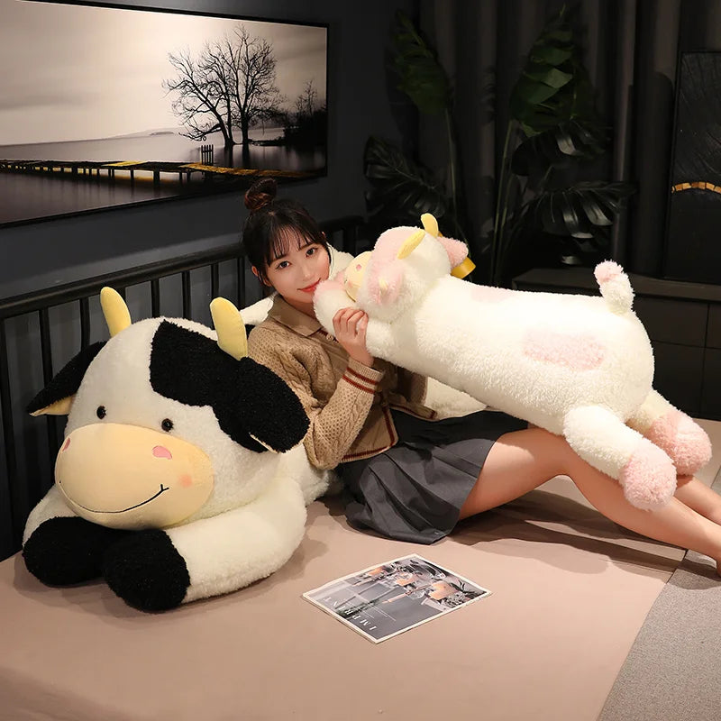Large Plush Cow Stuffed Toy 90/110CM