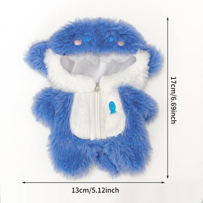 Plush Dress Up Labubu Doll Clothes