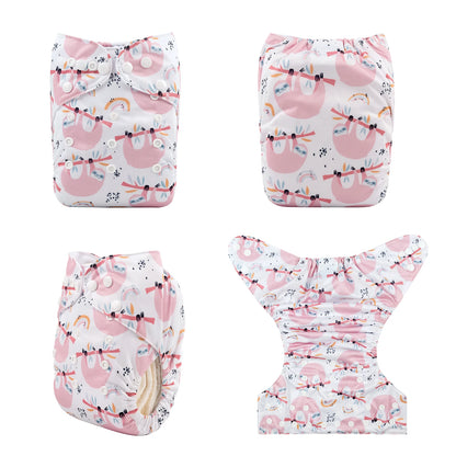 Washable Baby Nappy Eco-friendly With Microfiber Insert YDP122