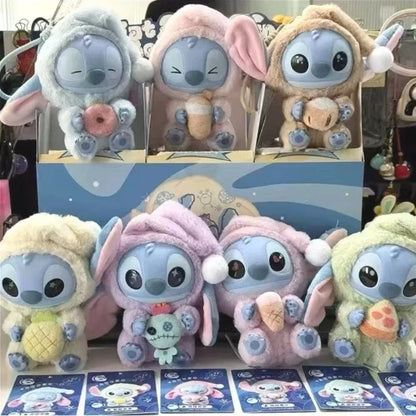 Miniso Disney Stitch "Eat Something Before Sleep" Series Plush Figure Blind Box