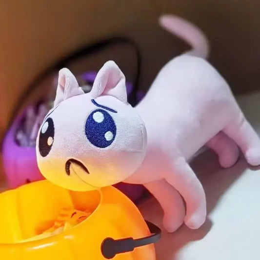 Super Cute P Cat! Needy Girl Overdose Emojis 17/28cm Bluey & Bingo Family Plush Toys Cartoon Dog Stuffed Animals Soft Plush Doll
