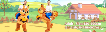 Adult Unicorn Rooster Inflatable Costume