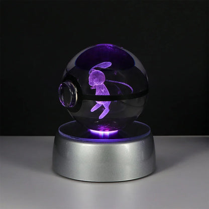 Pokemon Crystal Ball LED Night Light