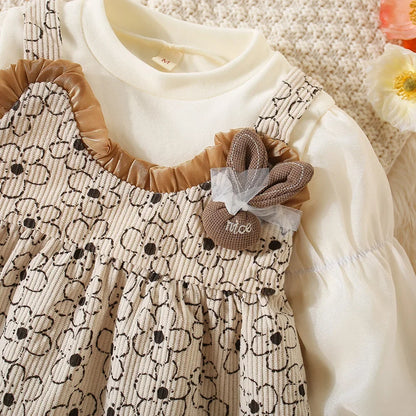 Baby Girls Bunny Dress (Age 9M-3 YRS)