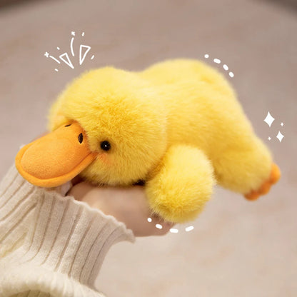 Plush Frog Horse Duck Cow Stuffed Toy - 18cm