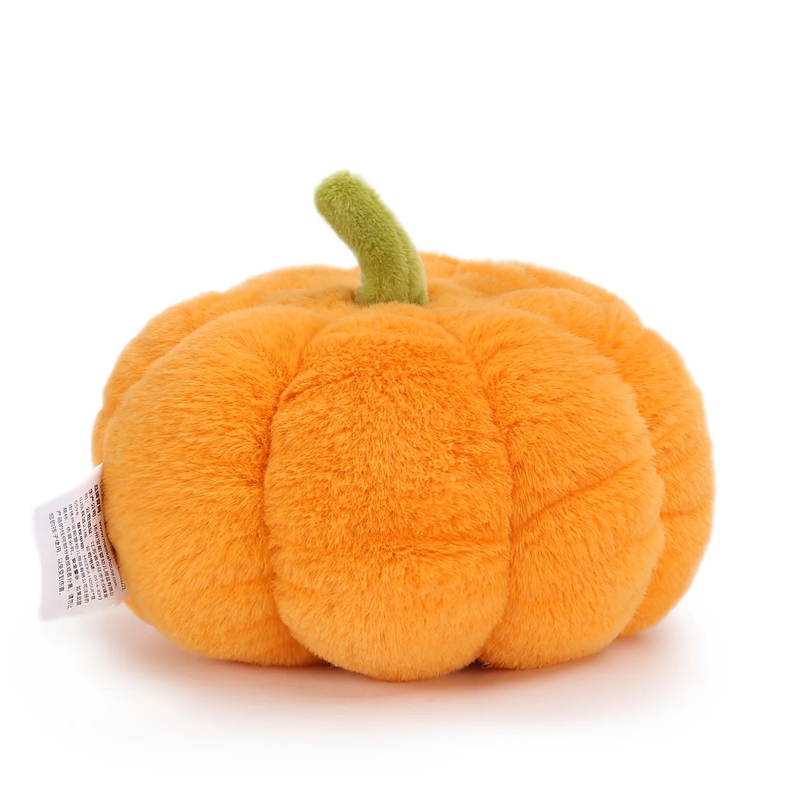 Plush Orange Pumpkin Stuffed Toy - 10cm
