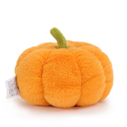 Plush Orange Pumpkin Stuffed Toy - 10cm