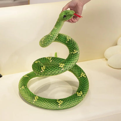 Plush Giant Python Anaconda Snake Stuffed Toy - 70cm