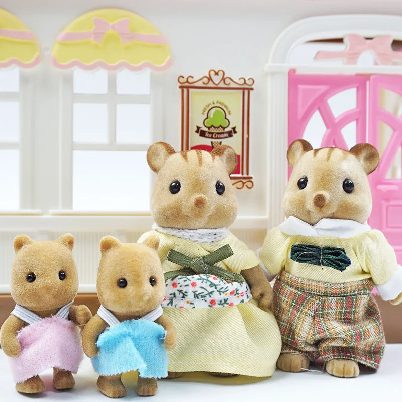 Sylvanian Families Ice Cream Shop Dolls