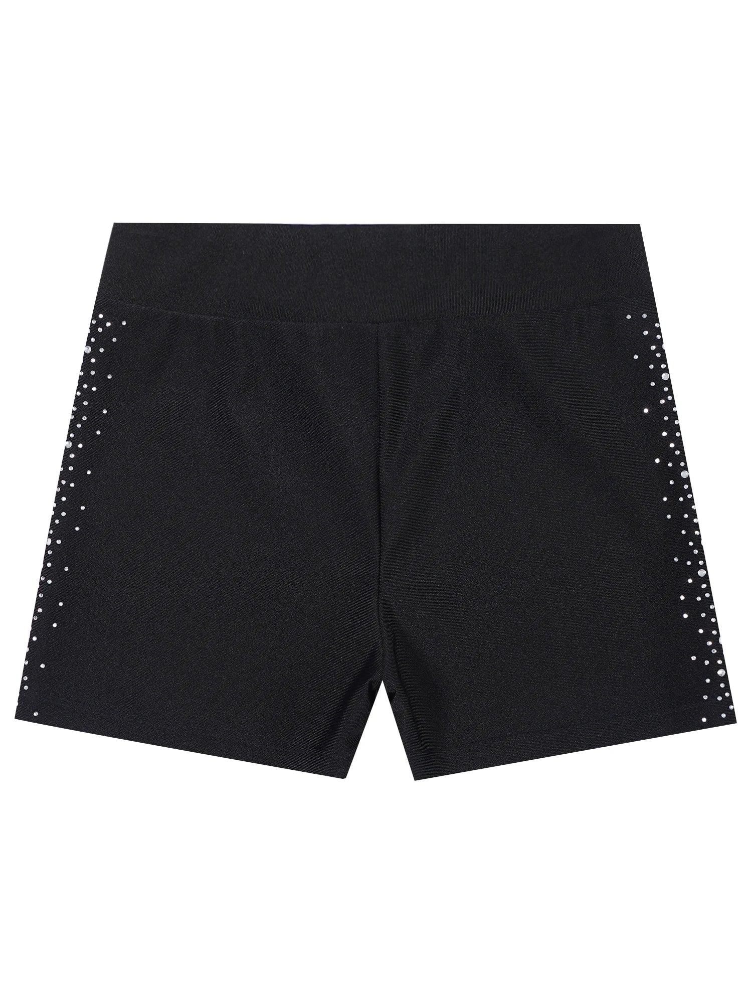Girls Rhinestones Dance Shorts (Age 4-16 YRS)