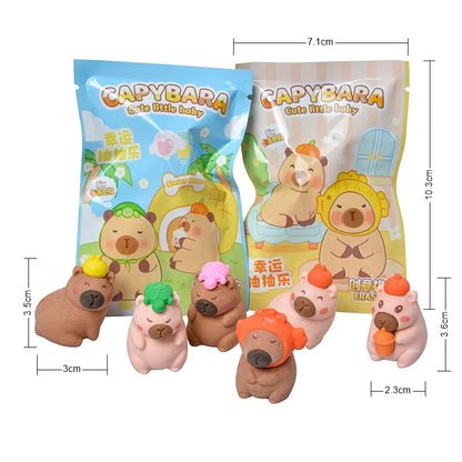 Blind Box Figures - Labubu & Pokémon Erasers- 32 Pack