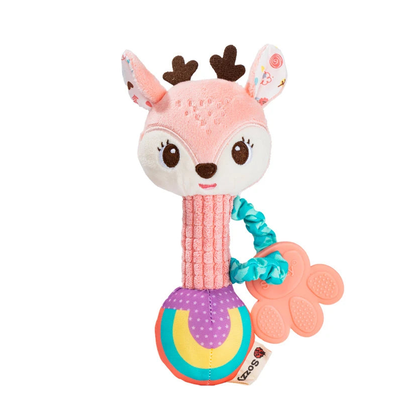 Baby Plush Rattle Toy F