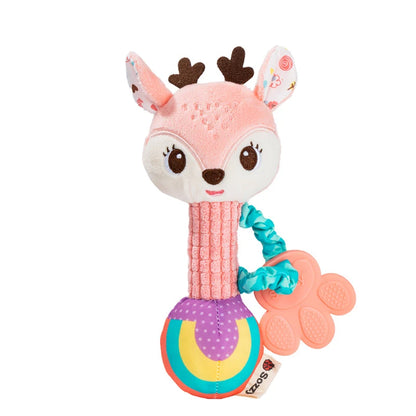 Baby Plush Rattle Toy F