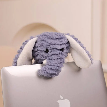 Plush Rabbit Hippo Elephant Frog Stuffed Toy - 35cm