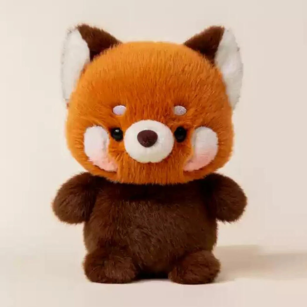 15CM Cute Animal Plush Toy Children Table Doll Ornaments Companion Doll Birthday Christmas Gifts Soft Sleeping Companion Kawaii Little Raccoon 15CM Multi