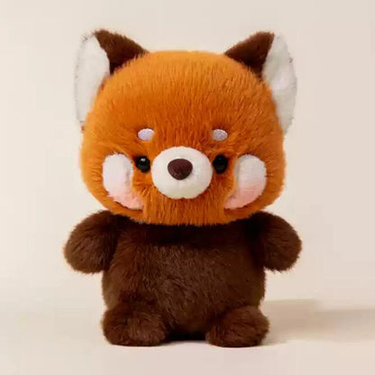 15CM Cute Animal Plush Toy Children Table Doll Ornaments Companion Doll Birthday Christmas Gifts Soft Sleeping Companion Kawaii Little Raccoon 15CM Multi