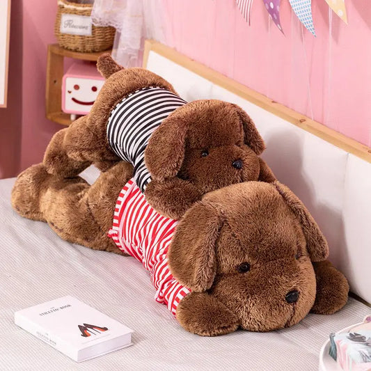Giant Plush Sleeping Dog Stuffed Toy 40-120cm