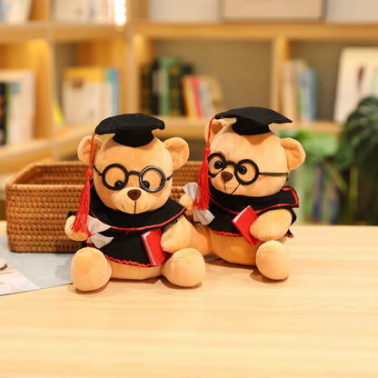 Plush Graduation Teddy Bear Stuffed Toy - 18/23cm