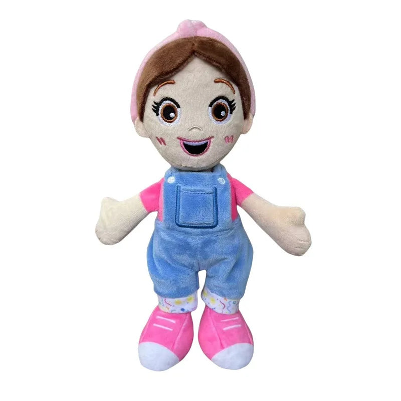 Ms Rachel & Herbie Plush Toys – 28cm Soft Stuffed Dolls | Educational Character Plushies Multicolor 28cm Ms Rachel