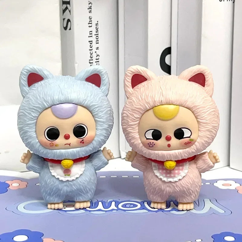 Baby Three Billionaire Lucky Cat Series – Blind Box | Cute Fortune Cat Collectible Figures