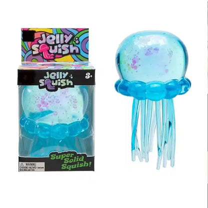 Needoh Jelly Fish & Cube Squishy Toy With box-9