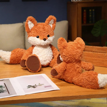 Plush Fluffy Fox Stuffed Toy - 35cm/50cm