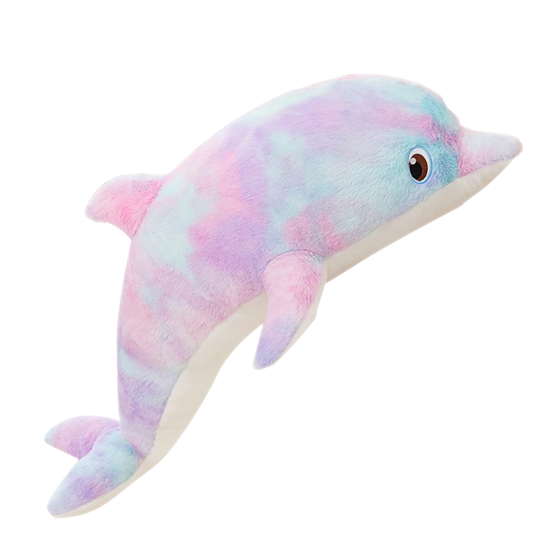 Large Plush Dolphin Stuffed Toy - 50cm