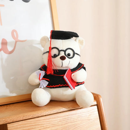Plush Graduation Teddy Bear Stuffed Toy - 18/23cm