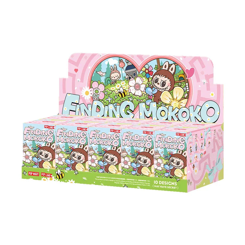Finding MOKOKO Series Blind Box Collectible Figures Series Mystical Mokoko 10PCS Whole Set