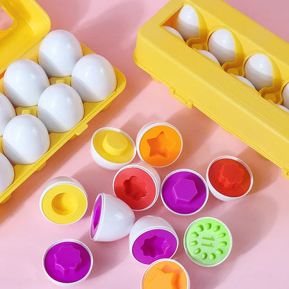 Naodongli Easter Matching Eggs Set
 Montessori Learning Toy