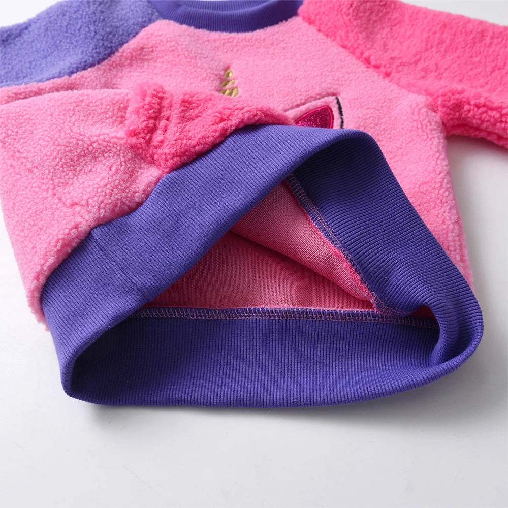 Girls Fleece Jumper (Age 3-12YRS)