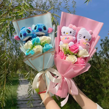 Plush Teddy Bear Stuffed Toy Gift Bouquet