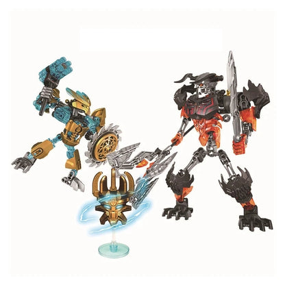Building Blocks Hero Factory Star Figures DIY Skull Grinder