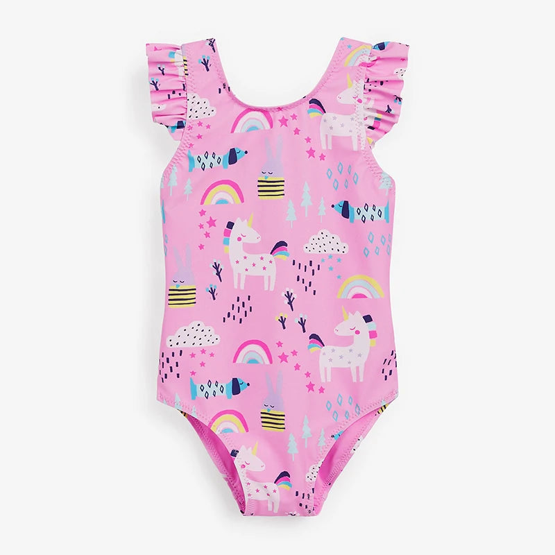 Baby/Toddler Girls One-Piece Swimwear (Age 6M-5 YRS) SW01825 Multicolor