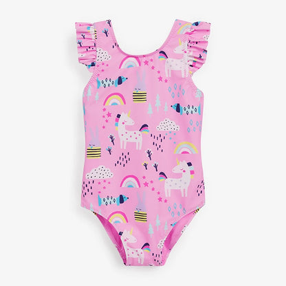 Baby/Toddler Girls One-Piece Swimwear (Age 6M-5 YRS) SW01825 Multicolor